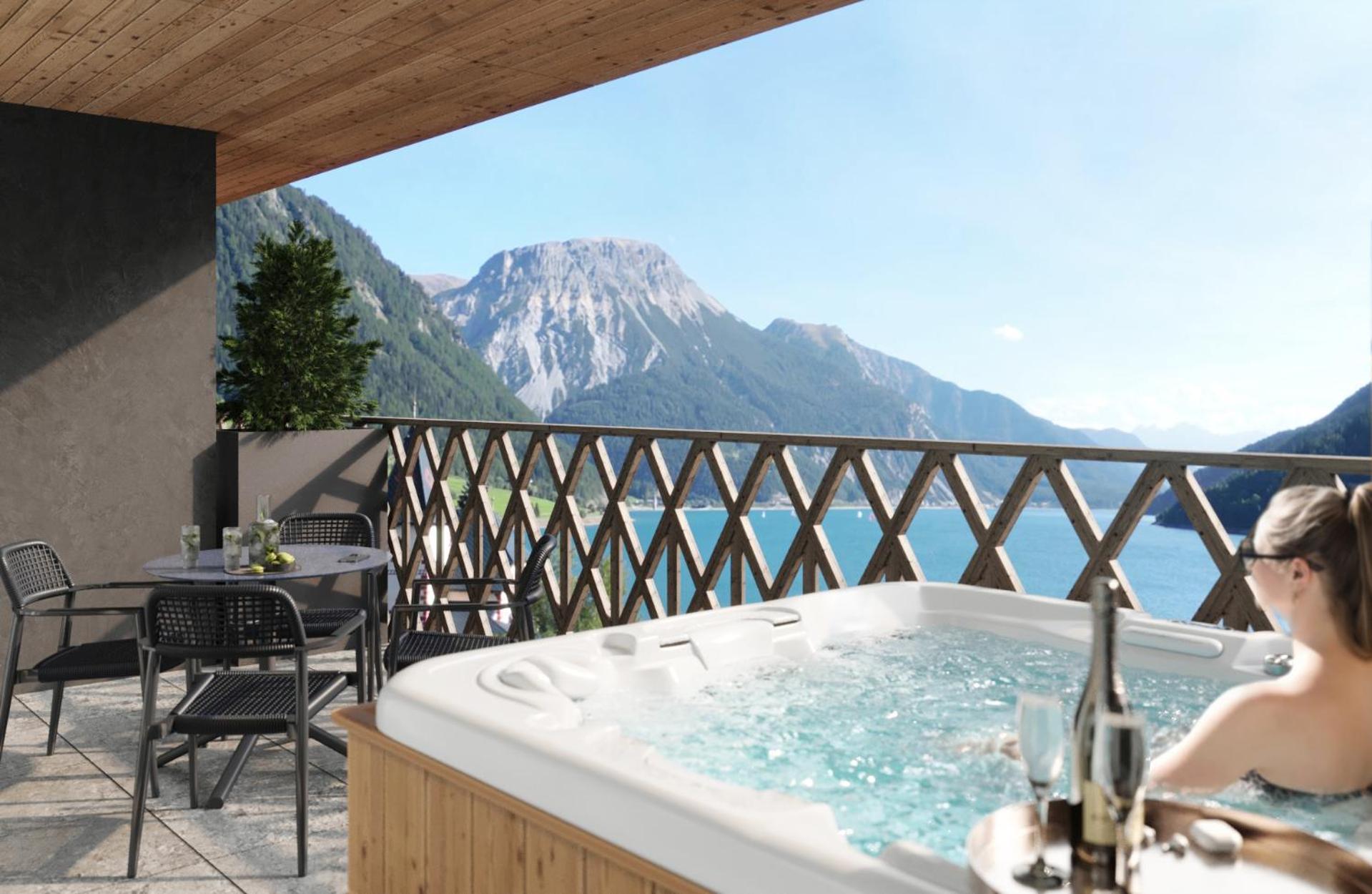 Das Gerstl Family Retreat Resia Exterior foto